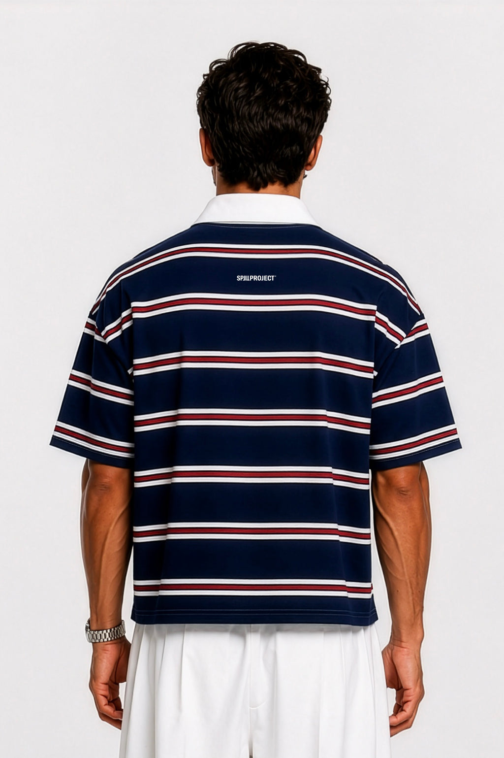 STRIPED POLO